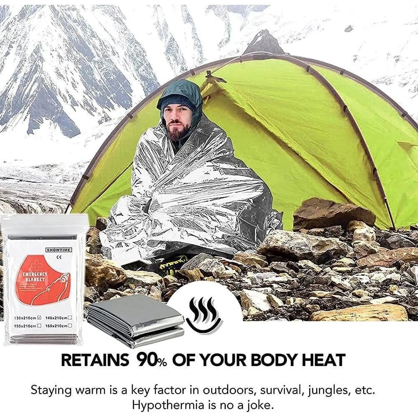 373-teiliges Erste-Hilfe-Set – Notfall- & Survival-Kit für Zuhause, Reise, Camping & Outdoor