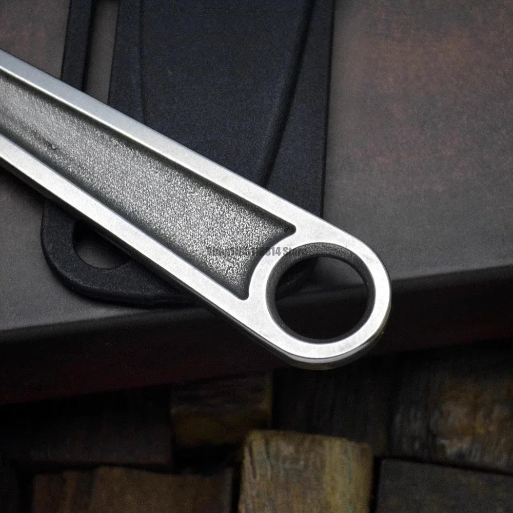 Taktisches Survivalmesser mit Vollklinge & Anti-Rutsch-Griff