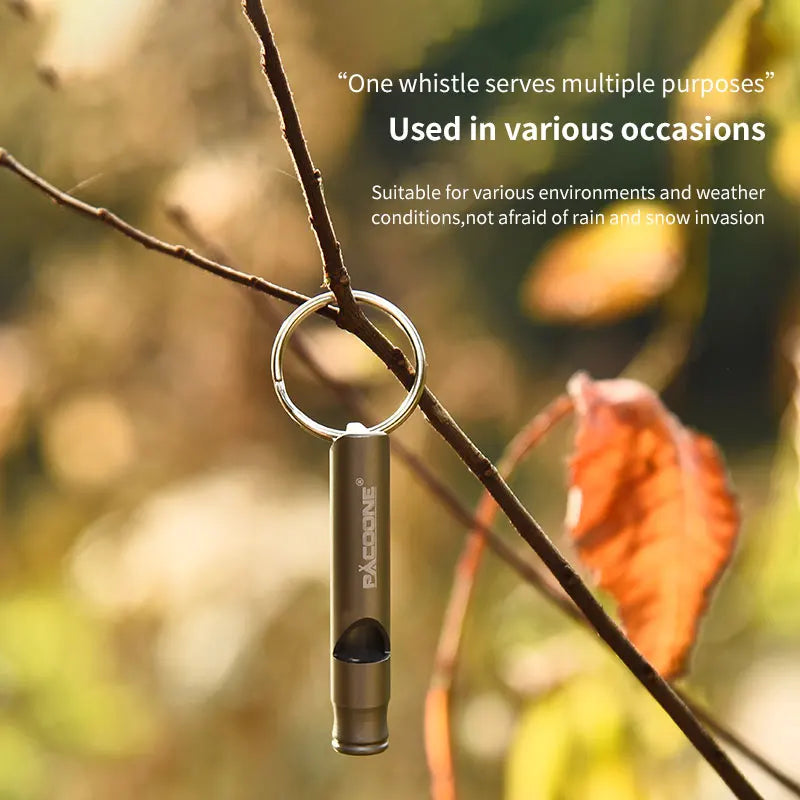 Dual-Frequenz Survivalpfeife aus Aluminium