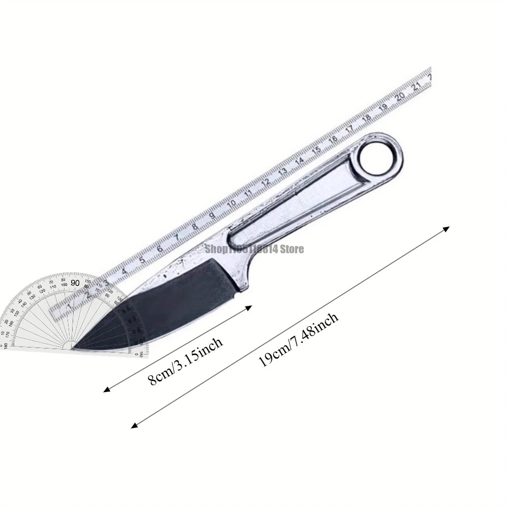 Taktisches Survivalmesser mit Vollklinge & Anti-Rutsch-Griff