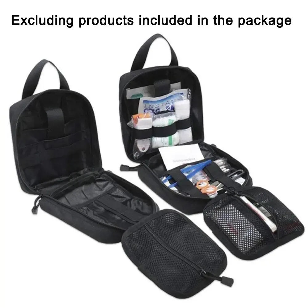 Taktische Erste-Hilfe-Survival-Tasche – Große SOS-Notfalltasche mit MOLLE-System für Outdoor & Krisenvorsorge