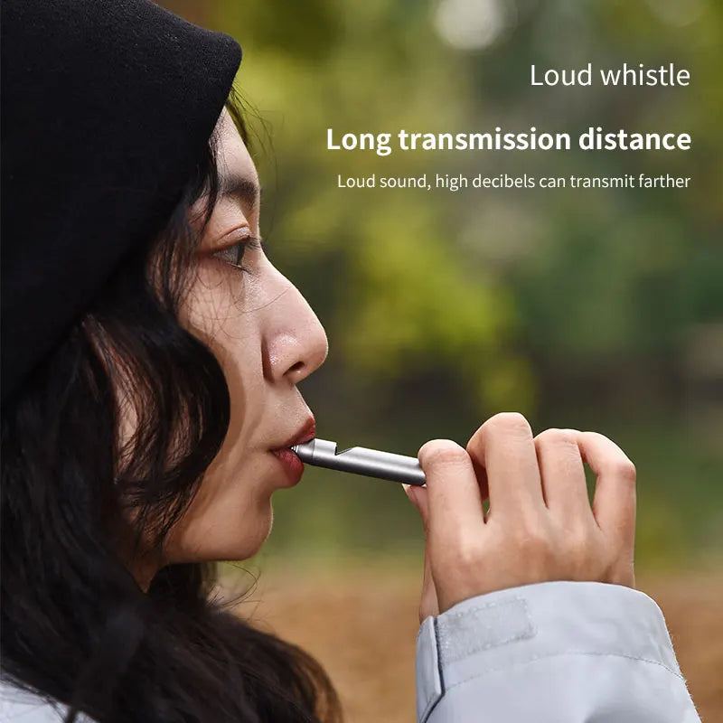 Dual-Frequenz Survivalpfeife aus Aluminium