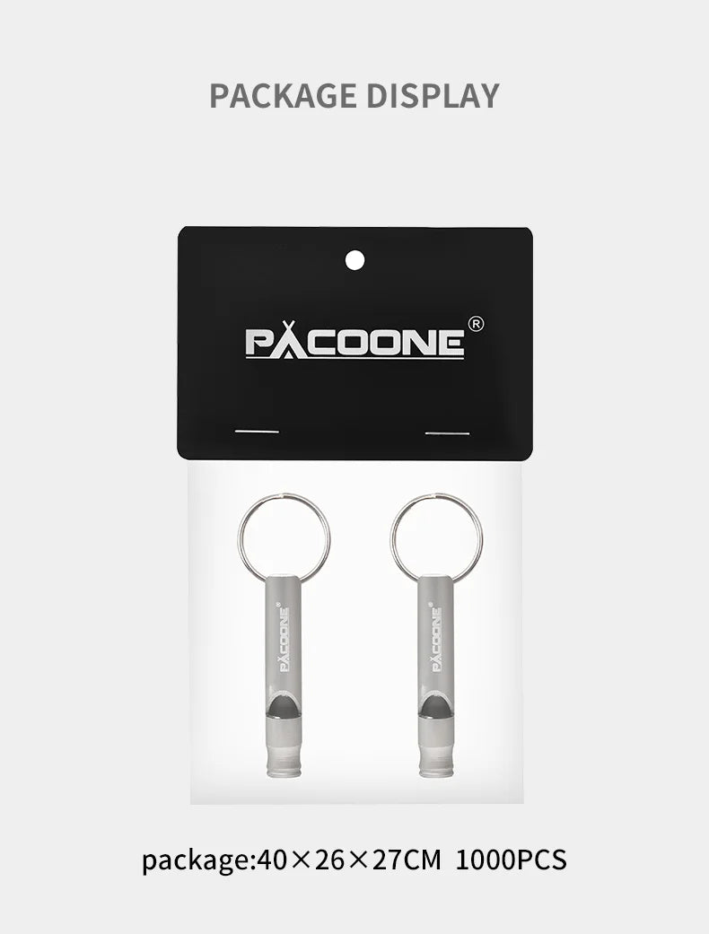 Dual-Frequenz Survivalpfeife aus Aluminium