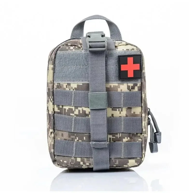Taktische Erste-Hilfe-Survival-Tasche – Große SOS-Notfalltasche mit MOLLE-System für Outdoor & Krisenvorsorge
